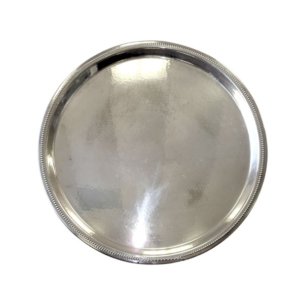 14" Round Stainless Steel Tray