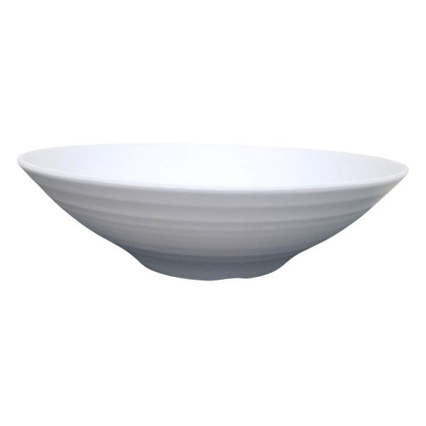 16" Round White Bowl