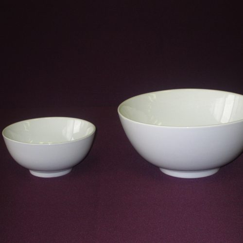 White Ceramic Bowls