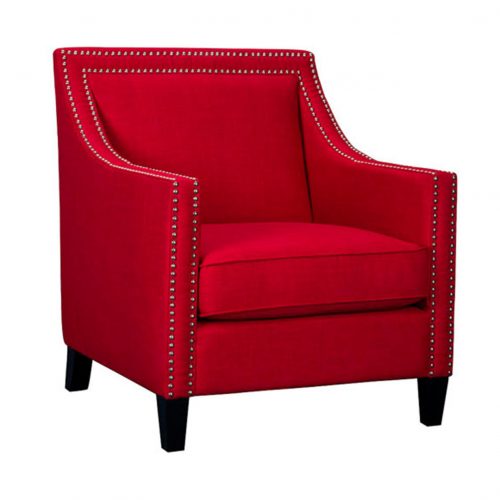 Red Club Arm Chair
