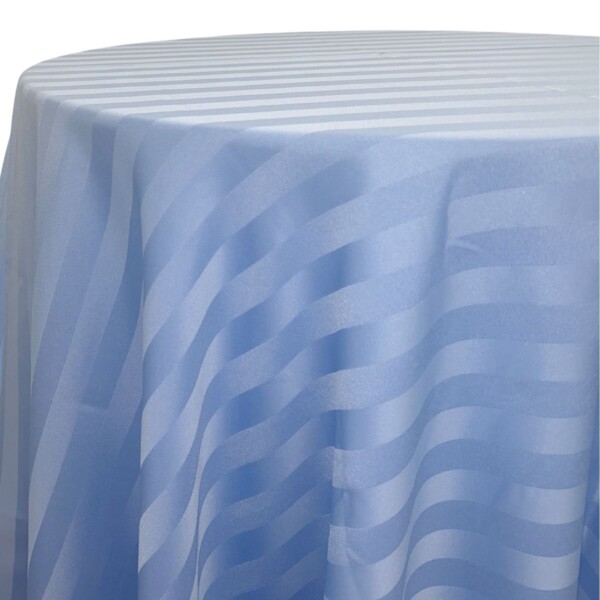 Satin Stripe - Periwinkle