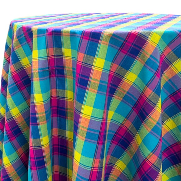 Polyester Print - Plaid