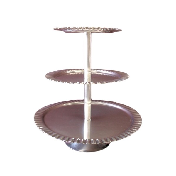 3 Tier Stainless Steel Tray