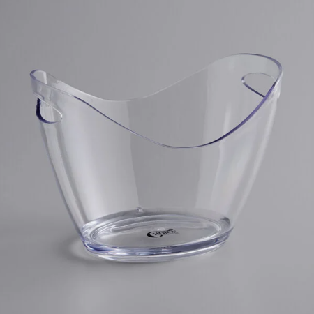 3.25 Qt. 2-Bottle Plastic Oval Champagne Bucket