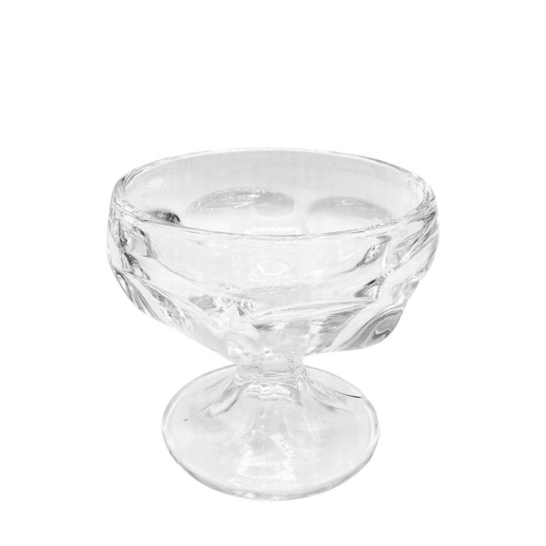 3.5oz Clear Glass Cup w/ Stem