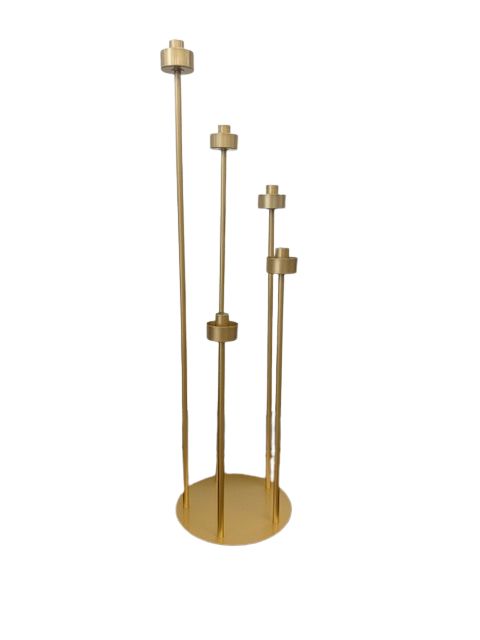 Gold Floor Candelabra