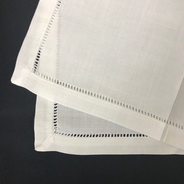 White Hemstitch Napkin